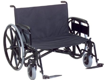 Graham Field Regency XL 2000 Heavy Duty Bariatric Reclining Wheelchair - Adult - 28  x 20  Cheap