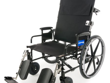 Graham Field Regency XL 2000 Heavy Duty Bariatric Reclining Wheelchair - Desk Length Arm on Sale