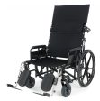 Graham Field Regency XL 2000 Heavy Duty Bariatric Reclining Wheelchair - 26  x 22  Online Sale