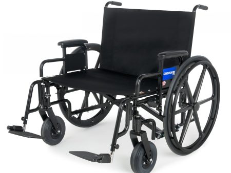 Graham Field Regency XL 2000 Heavy Duty Bariatric Wheelchair - 28  x 20  Fashion