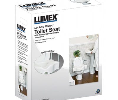 Graham Field Locking Raised Toilet Seat With Removable Armrests, 2 Each Per Case Cheap