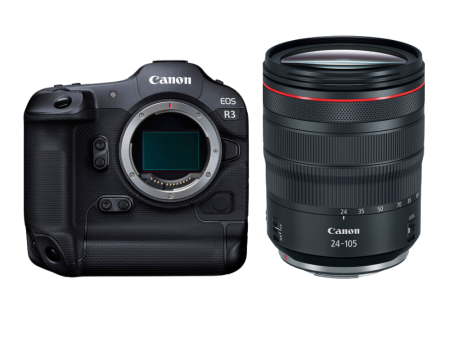 Canon EOS R3 Mirrorless Camera with RF 24-105mm 4L IS USM Lens Cheap