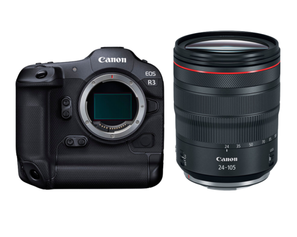 Canon EOS R3 Mirrorless Camera with RF 24-105mm 4L IS USM Lens Cheap