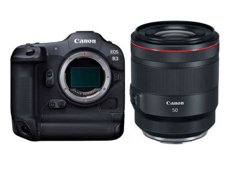 Canon EOS R3 Mirrorless Camera with RF 50mm f 1.2L USM Lens Online