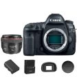 Canon 5D Mark IV EOS DSLR Camera with 50mm f 1.2L EF USM Lens For Sale