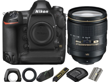 Nikon D6 DSLR with 24-120mm f 4G AF-S NIKKOR ED VR Lens Discount