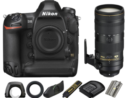 Nikon D6 DSLR with 70-200mm f 2.8E AF-S NIKKOR FL ED VR Lens Fashion