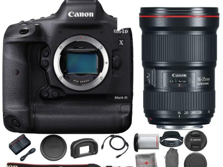 Canon EOS-1D X Mark III DSLR Camera with EF 16-35mm f 2.8L III USM Lens For Cheap