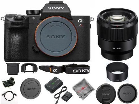 Sony Alpha a7R IIIA Mirrorless Digital Camera with FE 85mm f 1.8 Lens Sale