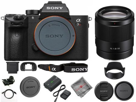 Sony Alpha a7R IIIA Mirrorless Digital Camera with FE 35mm f 1.8 Lens on Sale