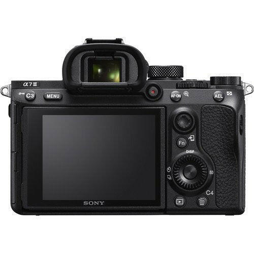 Sony a7 III Mirrorless Camera with FE 50mm f 1.8 Lens Supply