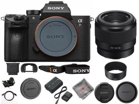 Sony Alpha a7R IIIA Mirrorless Digital Camera with FE 50mm f 1.8 Lens For Sale