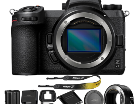 Nikon Z 7II Mirrorless Digital Camera w  FTZ II Mount Adapter Supply