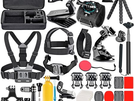 NEEWER 50-In-1 Action Camera Accessory Kit For Cheap