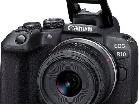 Canon EOS R10 Mirrorless Camera with RF 18-45mm f 4.5-6.3 IS STM Lens For Discount