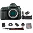 Canon EOS 5D Mark IV DSLR Camera with BG-E20 Battery Grip + Extra Battery Pack For Discount