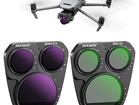 NEEWER Variable ND Filter Set For DJI Mavic 3 Pro Pro Cine Supply