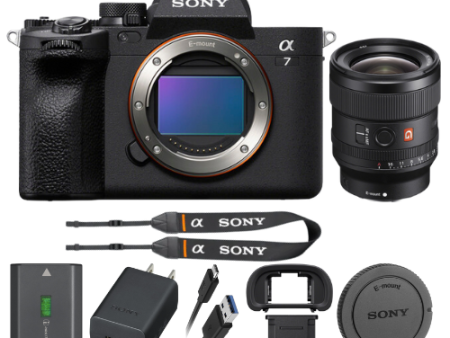 Sony a7 IV Mirrorless Camera with FE 24mm f 1.4 GM Lens Fashion