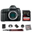 Canon EOS 5D Mark IV Digital SLR Camera Body with SanDisk 32GB SDHC Memory Card Hot on Sale