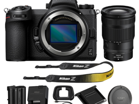 Nikon Z7 II Mirrorless Camera with 24-120mm f 4 S NIKKOR Z Lens For Discount