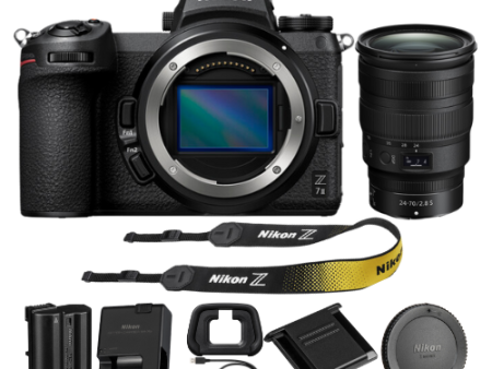 Nikon Z7 II Mirrorless Camera with 24-70mm f 2.8 S NIKKOR Z Lens Discount