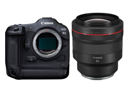 Canon EOS R3 Mirrorless Camera with RF 85mm f 1.2L USM Lens Online