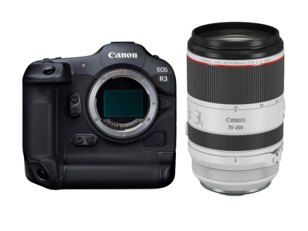 Canon EOS R3 Mirrorless Camera with RF 70-200mm 2.8L IS USM Lens Online now