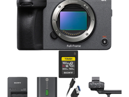 Sony FX3 Full-Frame Cinema Camera with Sony TOUGH 160GB CFexpress Type A Memory Card For Cheap