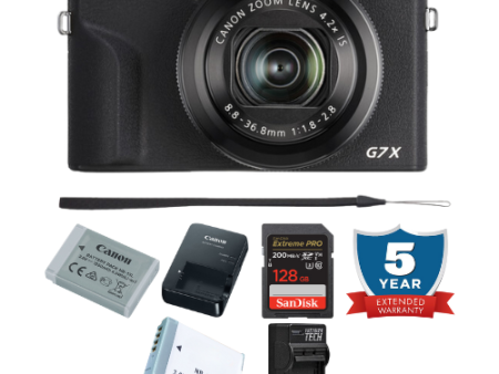 Canon PowerShot G7 X Mark III Digital Camera -  5Yr Warranty PKG Online Sale