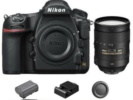 Nikon D850 DSLR Camera with AF-S NIKKOR 28-300mm f 3.5-5.6G ED VR Lens For Sale