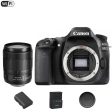 Canon 80D EOS DSLR Camera + 18-135mm f3.5-5.6 IS NANO USM Lens Cheap