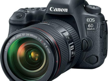 Canon 6D Mark II DSLR EOS Camera with Canon 24-105mm f 4L IS II USM Lens Online Hot Sale