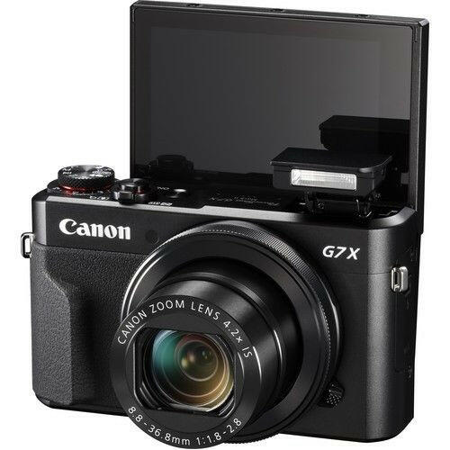 Canon PowerShot G7 X Mark II Digital Camera - 5Yr Warranty PKG Online Hot Sale