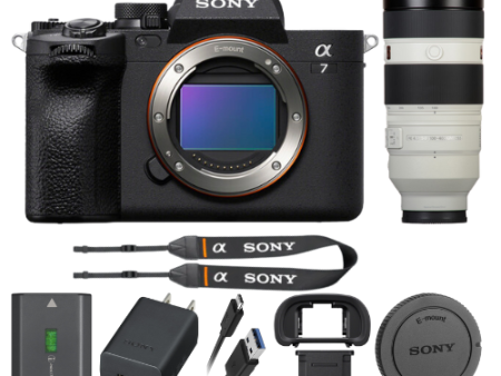 Sony a7 IV Mirrorless Camera with 100-400mm f 4.5-5.6 FE GM Lens For Cheap