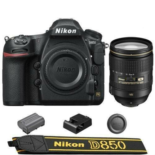 Nikon D850 DSLR Camera with AF-S NIKKOR 24-120mm f 4G ED VR Lens on Sale