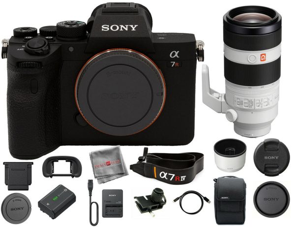 Sony Alpha a7R IVA Mirrorless Digital Camera with FE 100-400mm f 4.5-5.6 GM OSS Lens Fashion