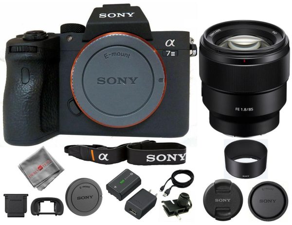 Sony A7 III Mirrorless Camera with FE 85mm f 1.8 Lens Online