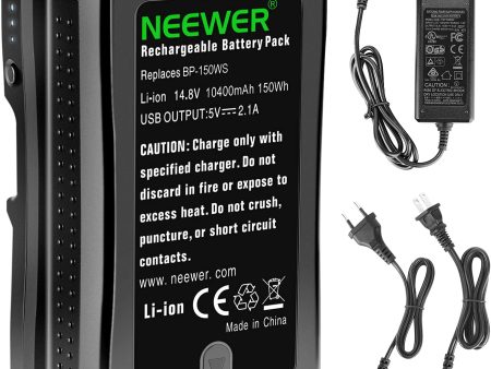 NEEWER BP-150WS 150Wh (10400mAh) V-Mount V-Lock Battery Online Hot Sale