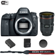 Canon EOS 6D Mark II DSLR Camera Body with EF 24-70mm f 2.8L II USM Lens For Cheap