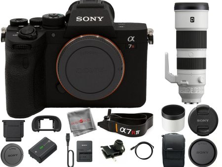 Sony Alpha a7R IVA Mirrorless Digital Camera with FE 200-600mm f 5.6-6.3 G OSS Lens Fashion