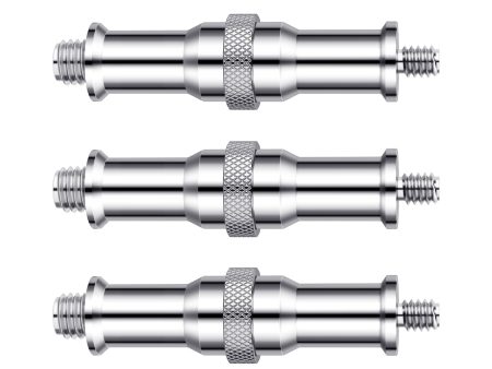 NEEWER 3 Pack ST23 Standard 1 4” to 3 8” Male Metal Converter Threaded Screw Adapter For Discount