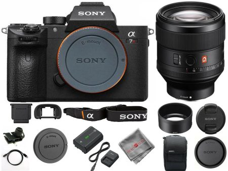 Sony Alpha a7R IIIA Mirrorless Digital Camera with FE 85mm f 1.4 GM Lens For Discount