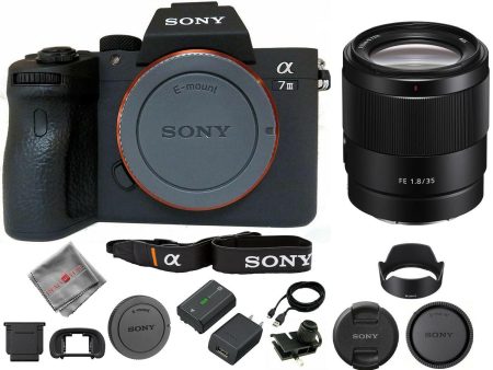 Sony a7 III Mirrorless Camera with FE 35mm f 1.8 Lens Online Sale