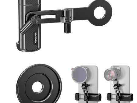 NEEWER PA047 Universal Phone Clamp for 17mm Phone Lenses& 37 58mm Filters Supply