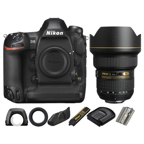 Nikon D6 DSLR with 14-24mm f 2.8G AF-S NIKKOR ED Lens on Sale