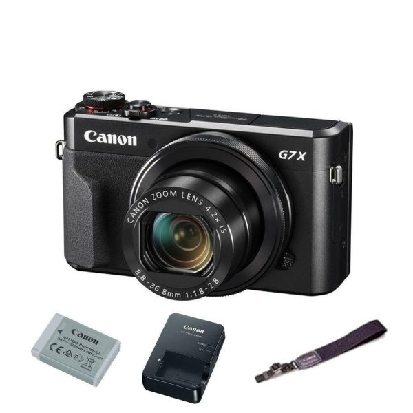 Canon PowerShot G7 X Mark II Digital Camera - Black Supply