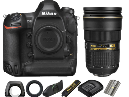 Nikon D6 DSLR with 24-70mm f 2.8G AF-S NIKKOR ED Lens For Cheap