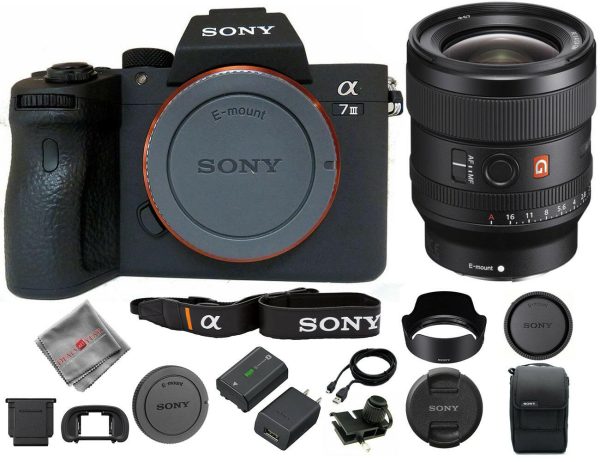 Sony a7 III Mirrorless Camera with FE 24mm f 1.4 GM Lens on Sale