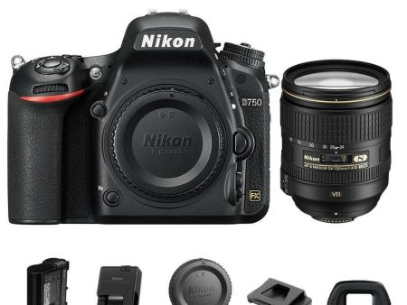 Nikon D750 DSLR Camera with 24-120mm NIKKOR f 4G VR Lens For Discount