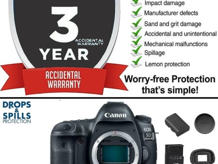 Canon 5D Mark IV EOS DSLR Camera + 3yr Accidental Warranty Online Sale